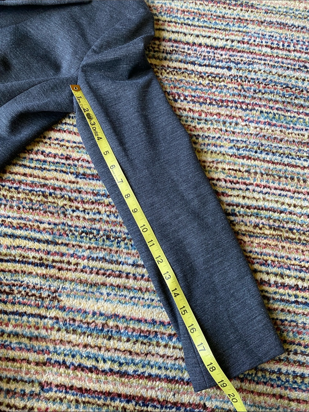 Ann Taylor Charcoal Gray Wool/Poly Blazer - Picture 10 of 12